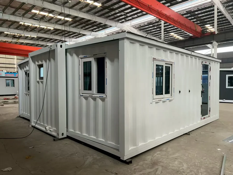 Exterior White Corrugated 01