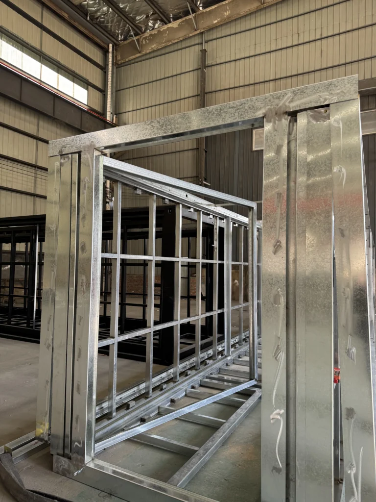 foundation for container home - chassis substructure detail