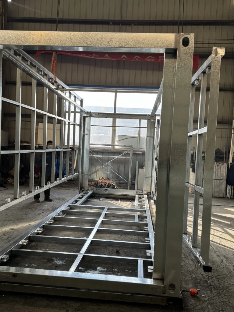 cyclone rated construction - continuous steel frame load path