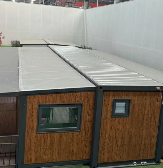 hurricane proof container homes - welded steel roof panel with insulation layer