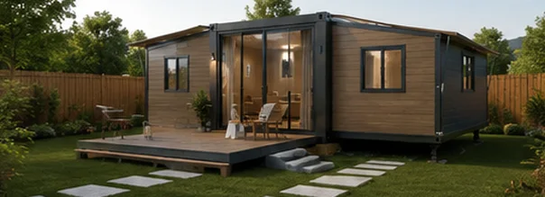 Scene Backyard House