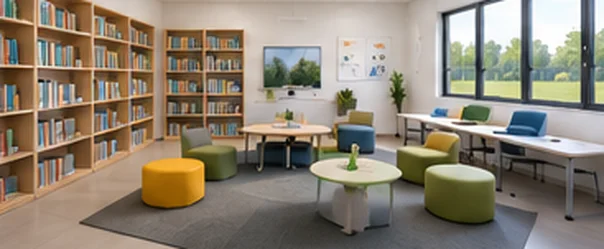 Scene Library Reading Room