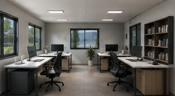 Scene Open Plan Office
